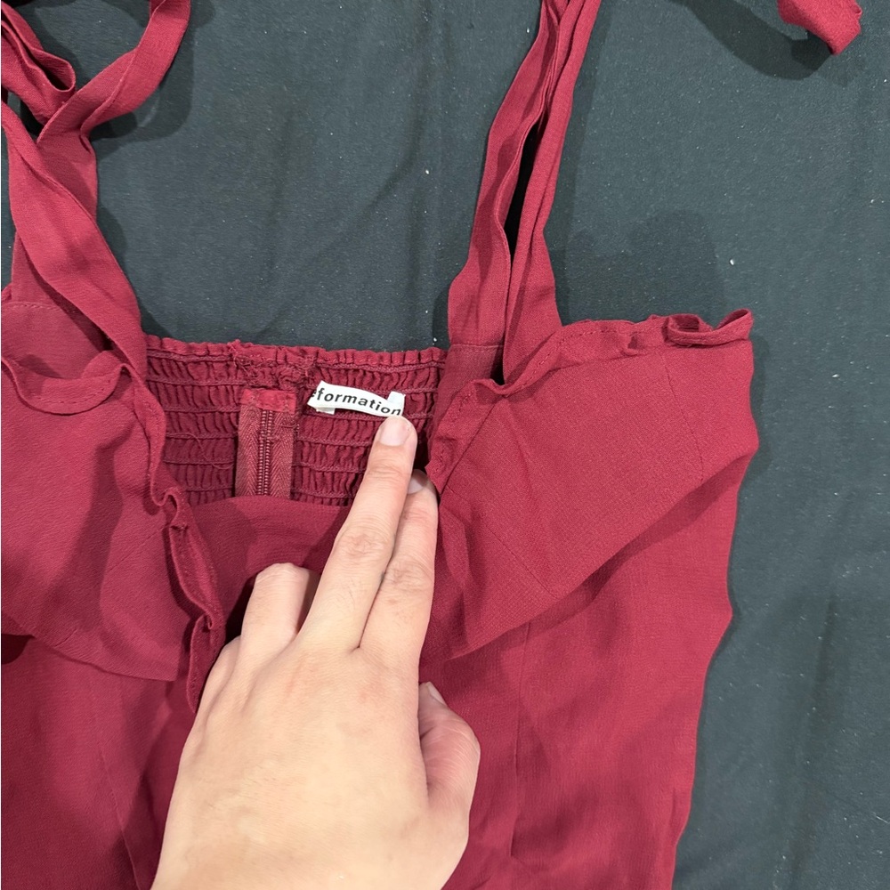 Reformation Red Tank Top - Picture 3 of 4